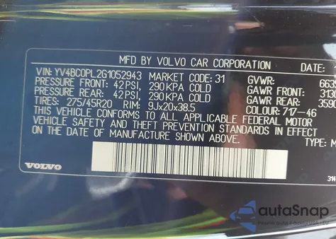 2016 Volvo Xc90 Hybrid T8 Inscription from USA, damaged, VIN YV4BC0PL2G1052943